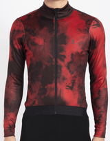 Winter warm wool sweatshirt cycling clothing men's long custom