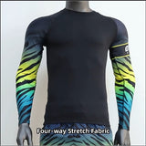 Factory Custom Compression Shirt Mma Rash Guard Fully Sublimation Rash Guards Bjj With MMA Shorts