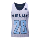 Dblue New girls lacrosse sublimated uniform youth lacrosse uniform women's sublimated lacrosse uniform