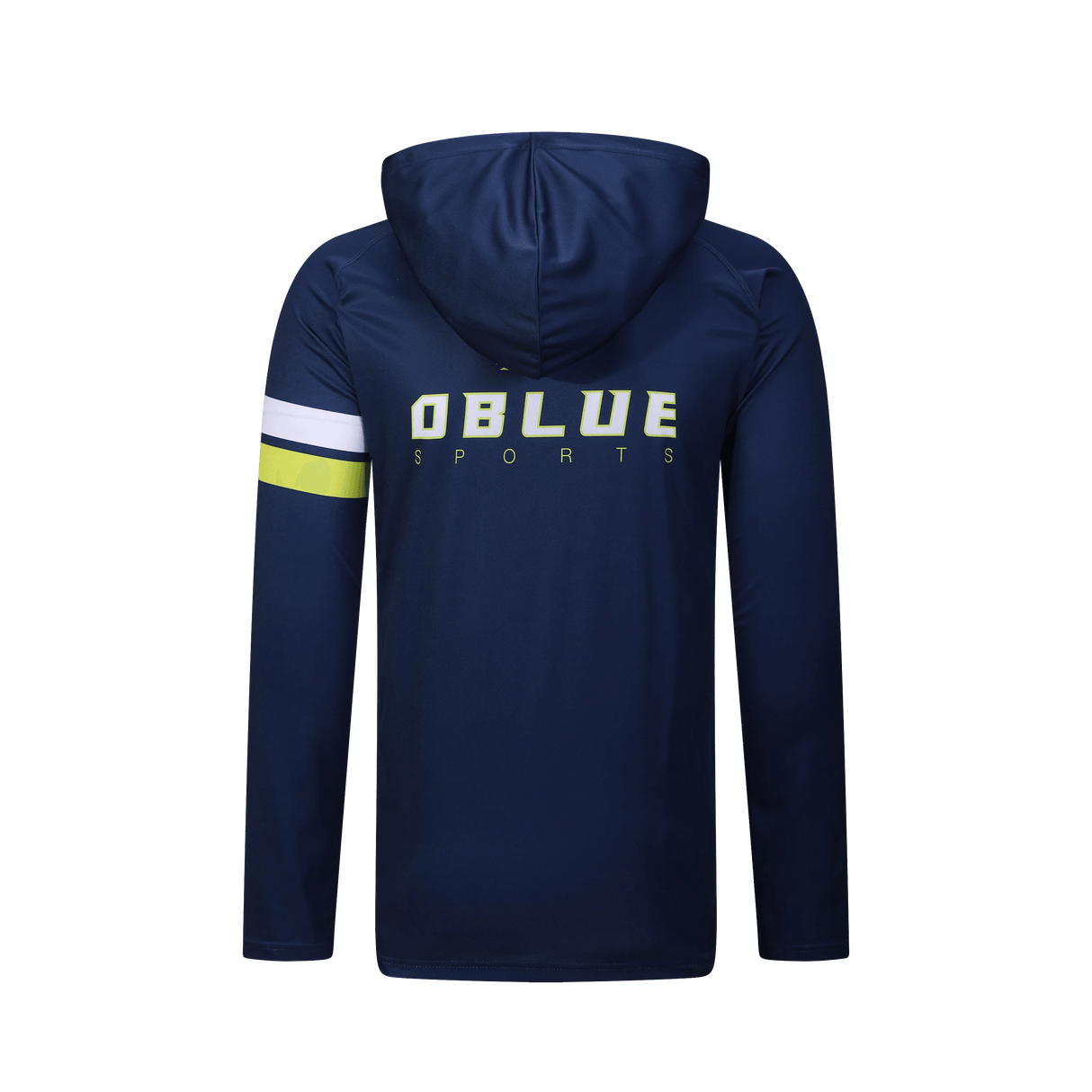 Dblue Quick Dry Comfortable Training Lacrosse Shooter Blue Hooded Long Sleeve Men Lacrosse Jersey