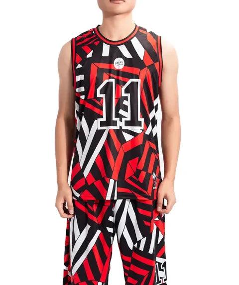 Dbule Custom basketball jersey Basketball Vests Sublimation Basketball Jersey