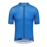 Venta al por mayor de camisetas de ciclismo unisex ligeras de secado rápido, transpirables, de alto nivel de personalización, de talla grande, de manga corta para adultos 