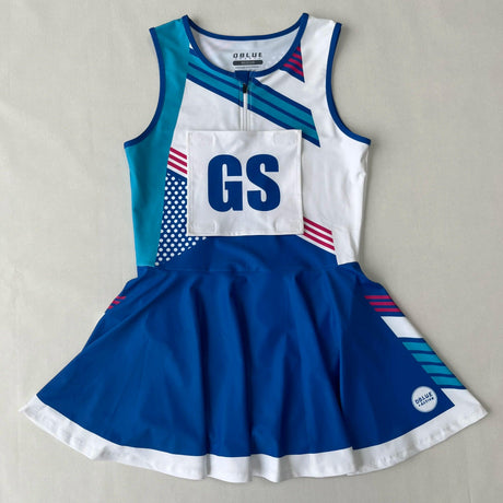 Custom Hot Sales Netball Dress New Design Netball Uniform Dress Low Moq Netball Dress