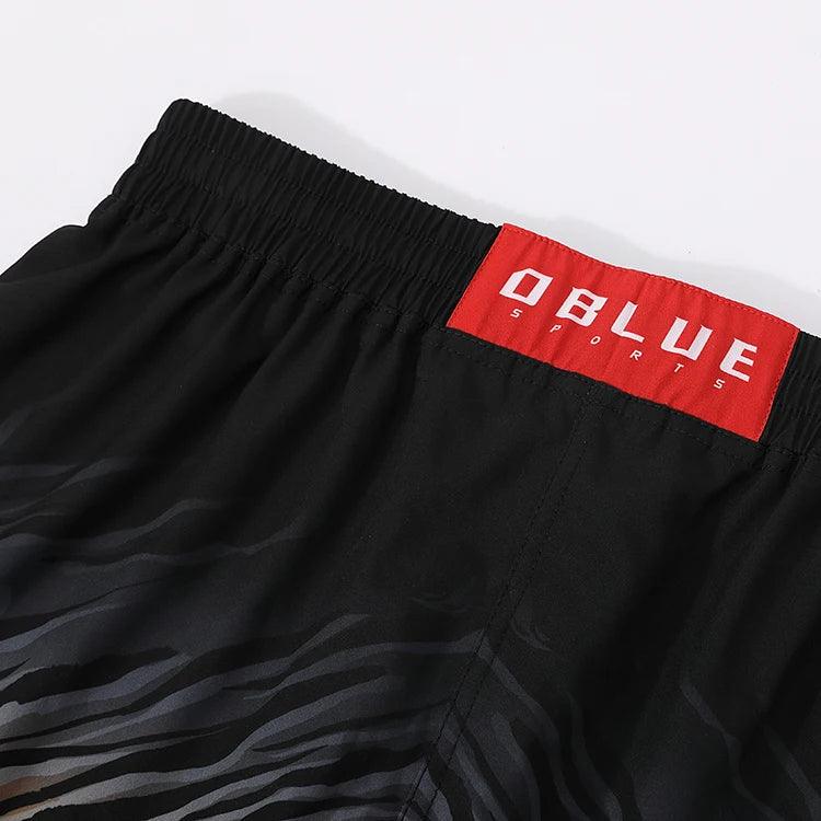 Pantalones cortos de MMA personalizados con diseño personalizado y de alta calidad de Dblue para hombres con impresión por sublimación 