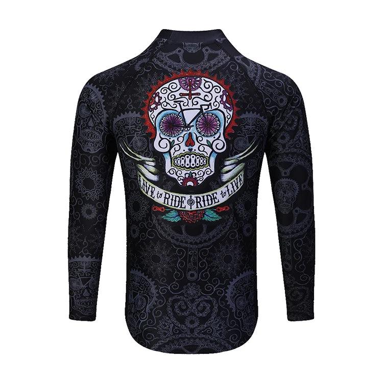 Venta caliente ilimitada personalizada sublimada completa impresa calavera compresión rash guard para hombres y mujeres 