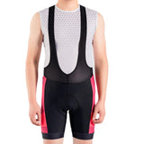 Support Customized Services High Elasticity Fabric Breathable Gel Padded Men Pro Team Cycling Bib Short