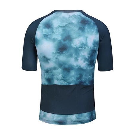 High-Level Sublimation Customized Printed Short Sleeve Cycling Jersey Light-Weight Quick Dry and Breathable for Adults