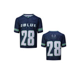 Recién llegado, uniforme de lacrosse personalizado de Dblue, camisetas de lacrosse con sublimación, camisetas de lacrosse unisex reversibles 