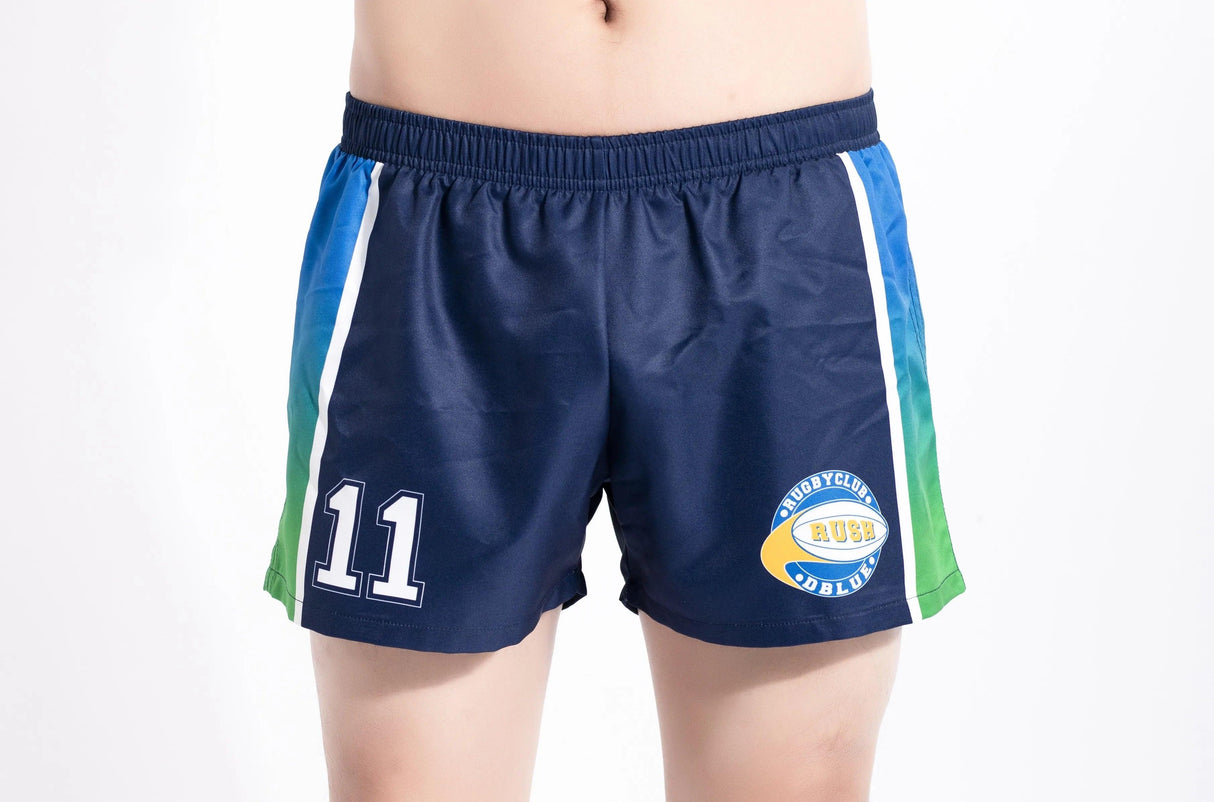 Dblue Rugby-Uniformen im neuen Design, Rugby-Shorts, Großhandelstrikots, Fußballuniform, individuelle Rugby-Uniform 