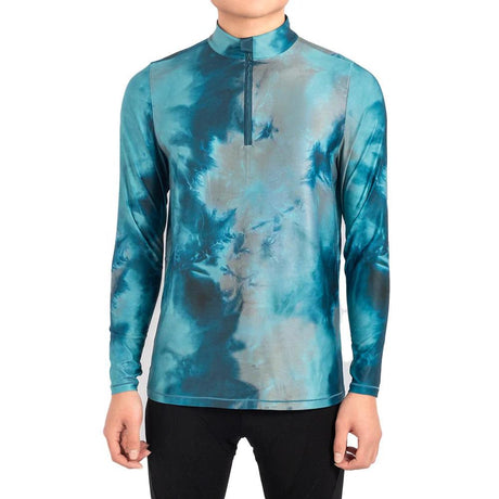 Großhandel Unisex Radtrikot Recycelbar Schnelltrocknendes Leichtes Material Langarm Sublimationsdruck Atmungsaktive Radsportbekleidung 