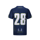 Venta al por mayor de camisetas de lacrosse de malla para equipos, camisetas de lacrosse de manga corta con logotipo personalizado para equipos deportivos unisex para hombres 