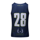 High Quality Custom Reversible Personalized Logo Wholesale Sublimation Print Lacrosse Pinnies Jersey