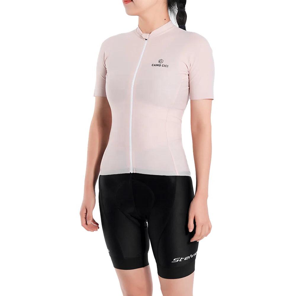 Dblue OEM nuevo color Pro ciclismo camisetas de mujer profesional ajustado de manga corta traje superior Pro ciclismo Jersey 