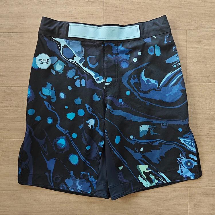 Dblue 2024 New design high quality Polyester blend high stretch good price mma shorts