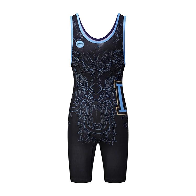 Großhandel Hochwertiges Wrestling Singlet Low Cut Powerlifting Wrestling Singlet Benutzerdefinierter Sublimationsdruck Männer für Männer 