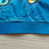 Best selling wholesale custom sublimation fitness gym full printed rubber band sports bra for women