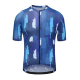 Camiseta de ciclismo unisex personalizada, reciclable, de secado rápido, material ligero, impresión por sublimación de alto nivel, camiseta de ciclismo de equipo OEM 