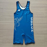 Venta al por mayor de ropa deportiva personalizada para hombre de Dblue para levantamiento de pesas, trajes de sublimación, traje de lucha libre 