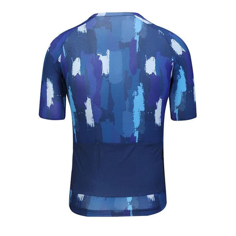 Maillot de ciclismo con sublimación de tejido de poliéster antibacteriano OEM 