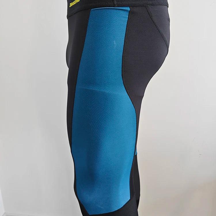 Customized Printing Pants Wholesale Training Yoga Skintight Logo Blank Team Men Women  Compressing Spats