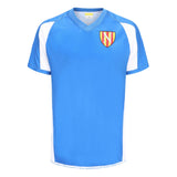 Venta al por mayor, camiseta de fútbol de secado rápido con impresión digital por sublimación personalizada, uniforme para equipo 