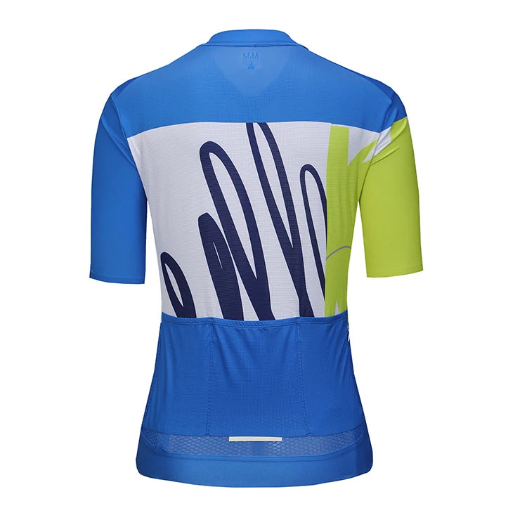 Unisex Cycling Jersey High-Level Sublimation Customized Printed Quick Dry Breathable Summer Shirt Lightweight Short Sleeve