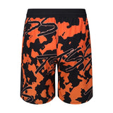 2024 Hot-selling custom logo sublimation slit light fabric full printed quick dry mma race shorts