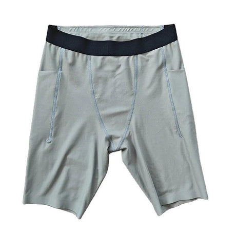 Hot-selling DBLUE custom sublimated rubber band pocket sing color high quality cotton gym baselayer compression shorts