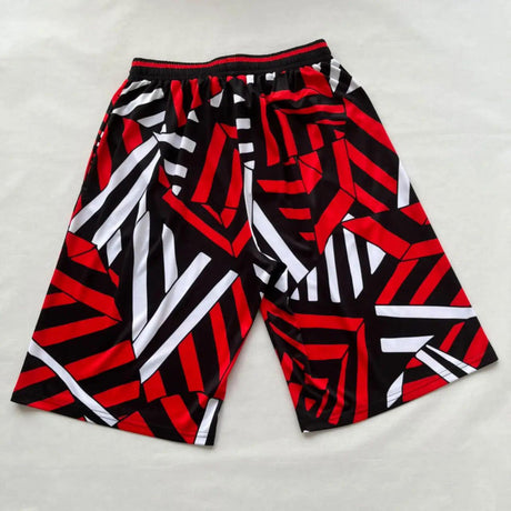 Basketball-Shorts Herren-Basketball-Shorts Basketball-Shorts mit Allover-Print 