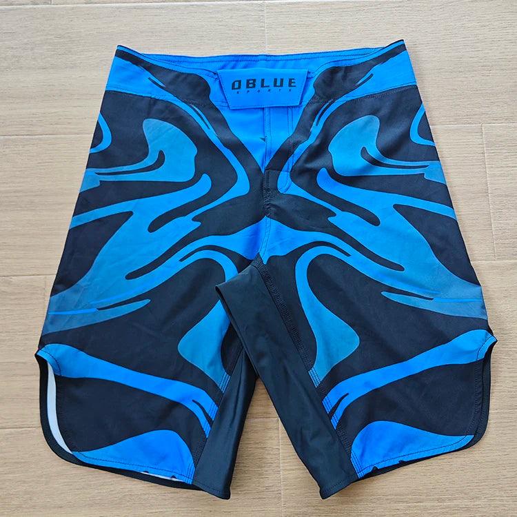 Dblue Hochwertige, maßgeschneiderte, sublimierte MMA-Shorts für Erwachsene und Unisex, professionelles Kampfsport-Training, Grappling-Shorts 