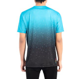 Recycled Fabric Low MOQ Custom Sublimation Printed Fitness Men's Clothing T-shirt