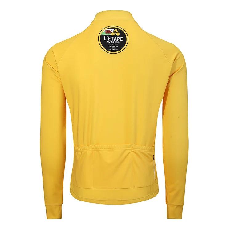 Maillot de ciclismo de poliéster ligero sin costuras, resistente al viento, de softshell, de secado rápido, transpirable, reversible. Características: talla grande, largo para adultos 