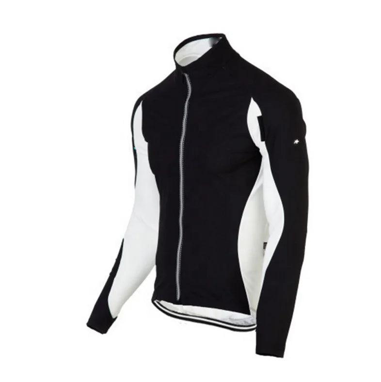 New Cut Technology Windproof and Rain Protection Cycling Jersey Long Sleeve Protection Combined Bicycle Clothes for Retail Shop