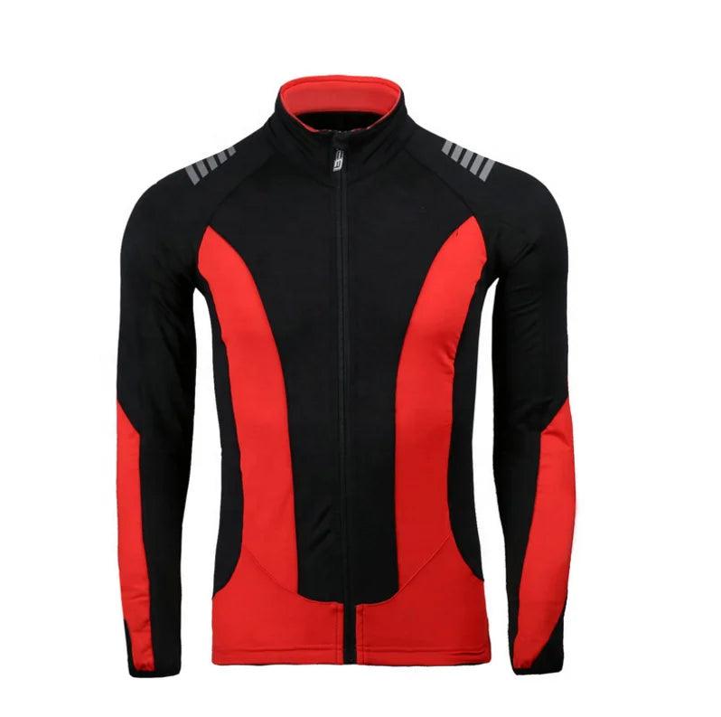 New Cut Technology Windproof and Rain Protection Cycling Jersey Long Sleeve Protection Combined Bicycle Clothes for Retail Shop