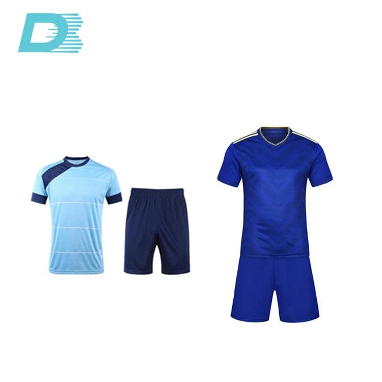 Benutzerdefinierte Großhandel Günstige Europäische Team Quick Dry Training Sublimation Fußball Jersey Für Männer Fußball Uniformen 