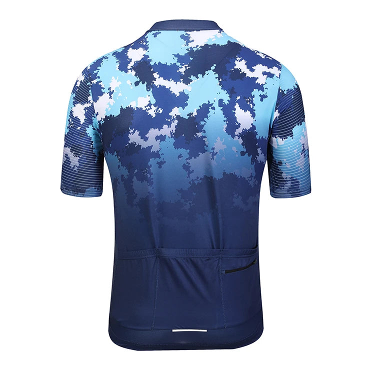 2024 Unisex Customizable Cycling Jersey Light-Weight Quick Dry Breathable High-Level Sublimation Short OEM Plus Size Adults