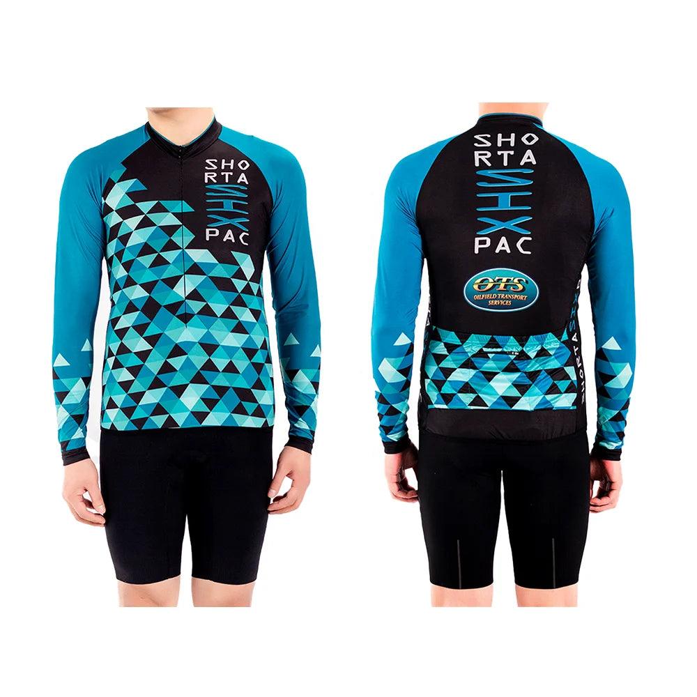 2024 Unisex Anpassbares Radtrikot Leichtes, schnelltrocknendes, langes Sportshirt Atmungsaktives, hochwertiges Sublimations-MTB-Plus-Size 