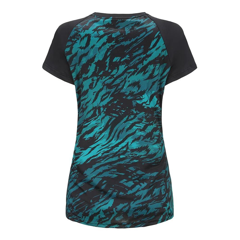 Dblue 100 % Polyester Cool Quick Dry atmungsaktives Shirt Laufbekleidung Sublimation T-Shirt für Frauen 