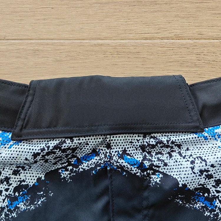 Conjunto de pantalones cortos de MMA de carrera profesional con aberturas sublimados personalizados nuevos de 2024 