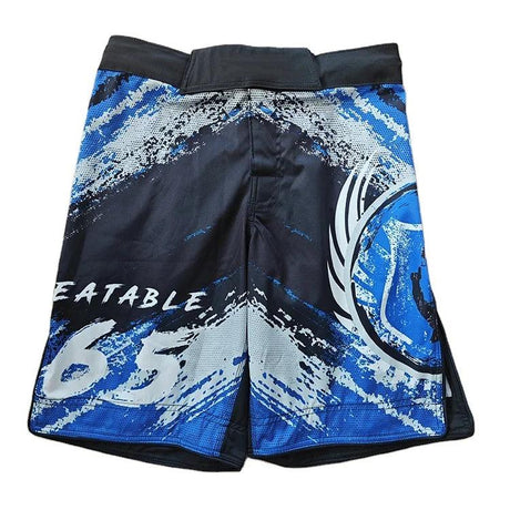 Dblue crea tu propia impresión por sublimación personalizada Pantalones cortos de boxeo para mujer y hombre Pantalones cortos de lucha MMA para gimnasio 