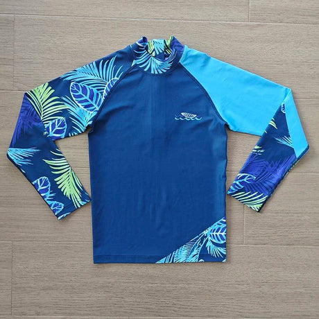 Popular hot selling custom sublimated full printed beach gym training compression rash guard for men and women