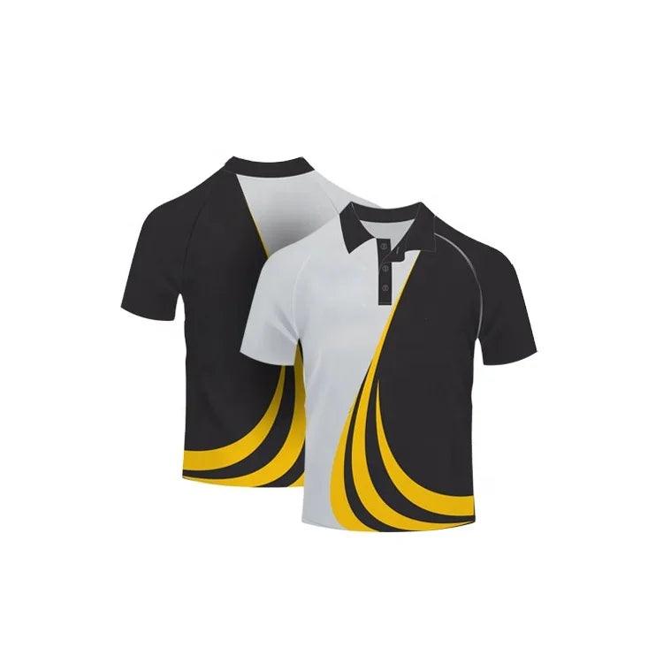 Camisetas polo de diseñador con sublimación personalizadas y creativas para tiendas minoristas 