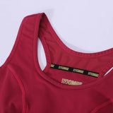 2024 Wholesale customized pink black matching rubber band ole back dyed fabric gym sports bra for women