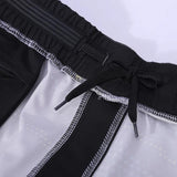 Pantalones cortos unisex con impresión por sublimación y marca privada, de poliéster, con cintura elástica, de alta calidad, para artes marciales mixtas 