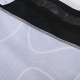 Fully customized heat transfer high end stretch fabric size for man and women