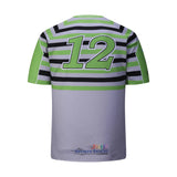 Benutzerdefinierte Polyester Kid Großhandel Sublimation Druck Union Reversible Rugby Shorts Jersey 