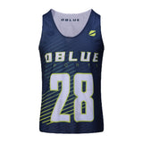 High Quality Custom Reversible Personalized Logo Wholesale Sublimation Print Lacrosse Pinnies Jersey