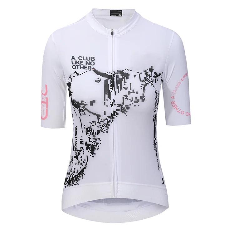 Customized Light-Weight Breathable Cycling Jersey Quick Dry Plus Size Short Sleeve Shirt High-Level Sublimation OEM Jersey