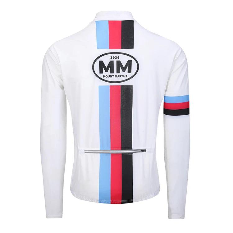 Customizable Unisex Cycling Jersey Recyclable Quick Dry Lightweight Material Long Sleeve Sublimation Print Cycling Shirt