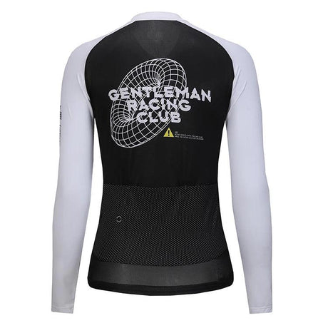 Recyclable Cycling Jersey Adults Quick Dry Lightweight Material Long Sleeve Sublimation Print Breathable OEM Cycling Shirt